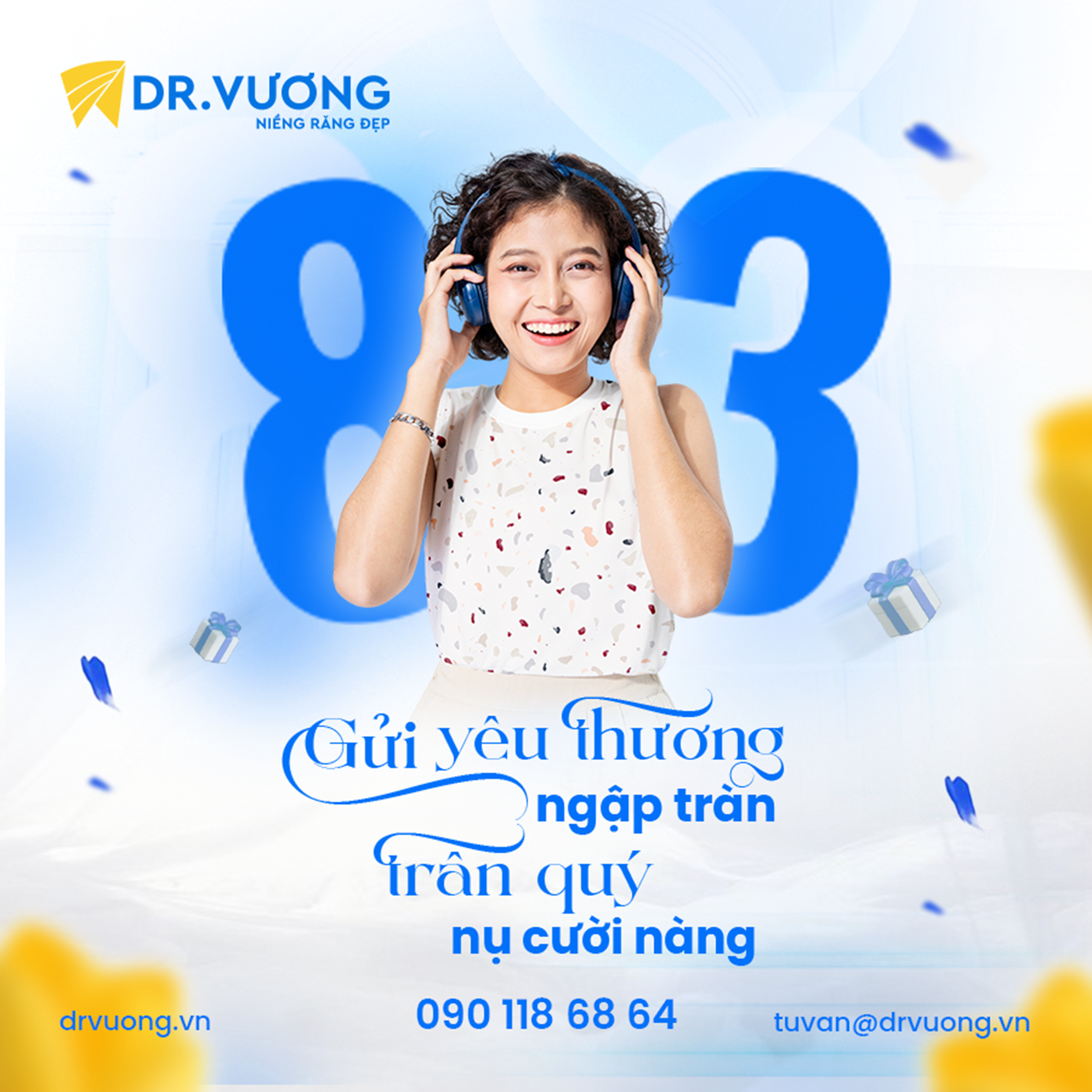 CHƯƠNG TRÌNH ƯU ĐÃI THÁNG 3 TẠI NIỀNG RĂNG ĐẸP - DR. VƯƠNG CÓ GÌ HOT! 9