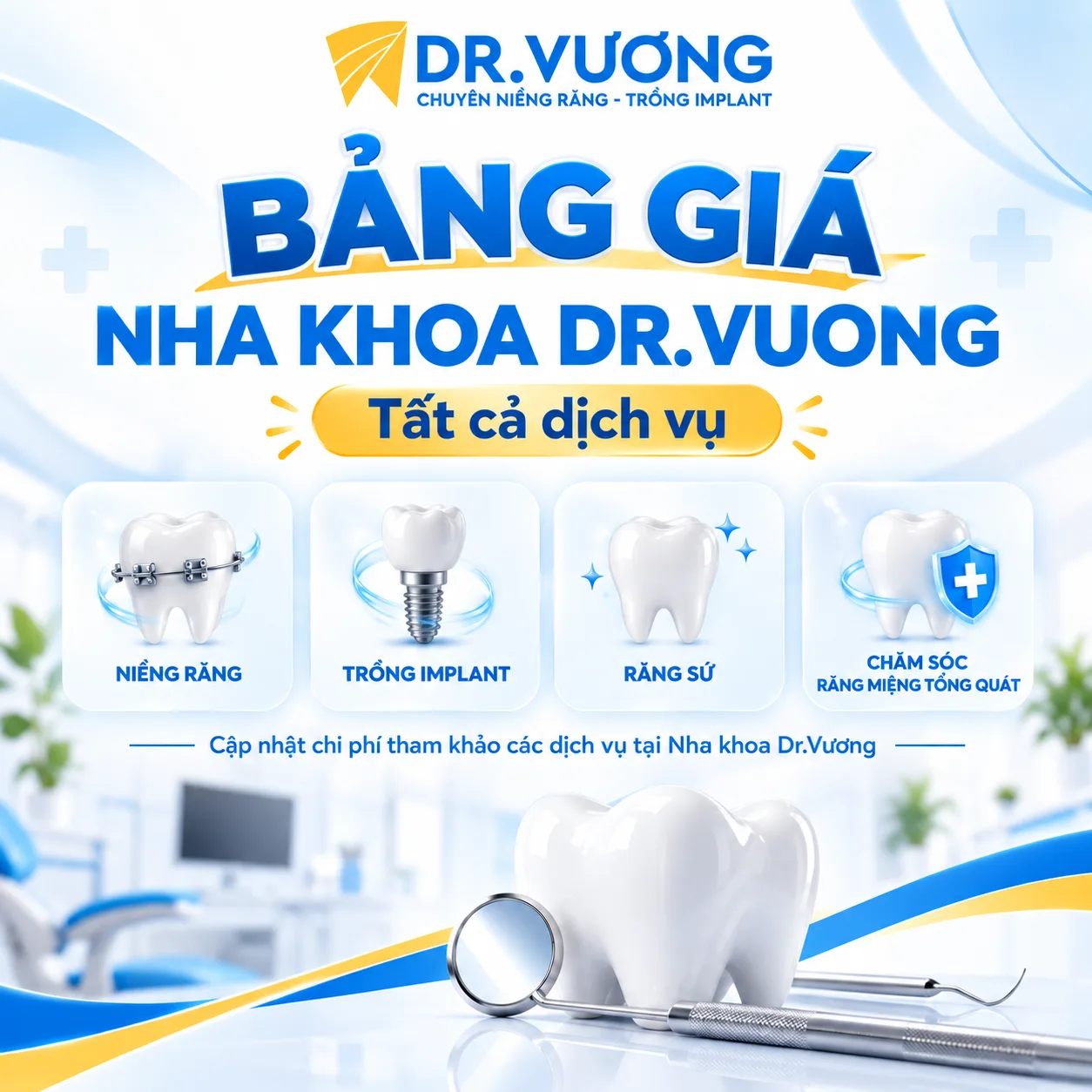 Bảng giá nha khoa DR. VƯƠNG 2026 2 bang gia nha khoa drvuong 1